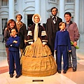 博物館裡的林肯一家人