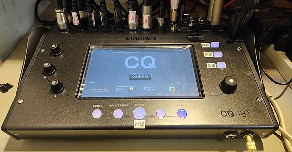 Allen Heath CQ18T 安裝 , 教會音響查修