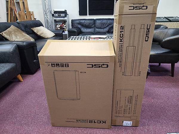 QSC K12C 新音柱系統測試 與 K10 K12 K21