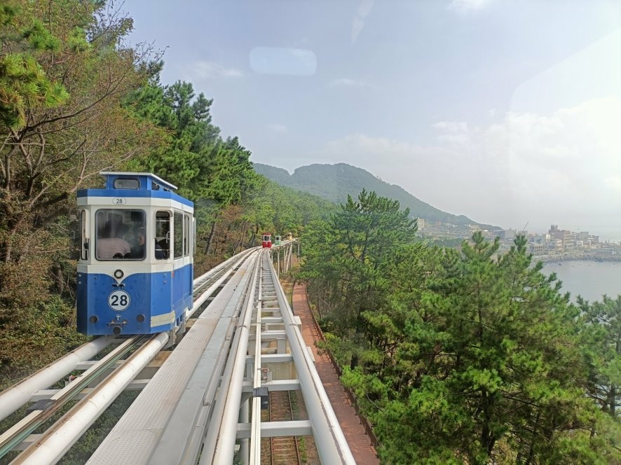 2023韓國釜山|海雲臺BLUE LINE PARK海濱列車