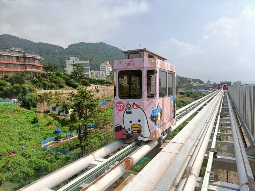 2023韓國釜山|海雲臺BLUE LINE PARK海濱列車