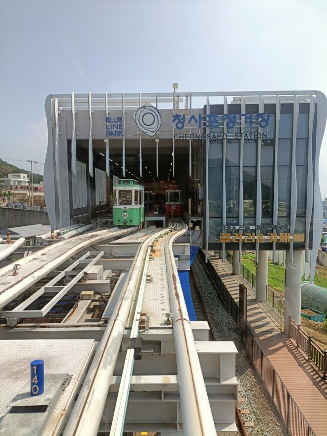 2023韓國釜山|海雲臺BLUE LINE PARK海濱列車