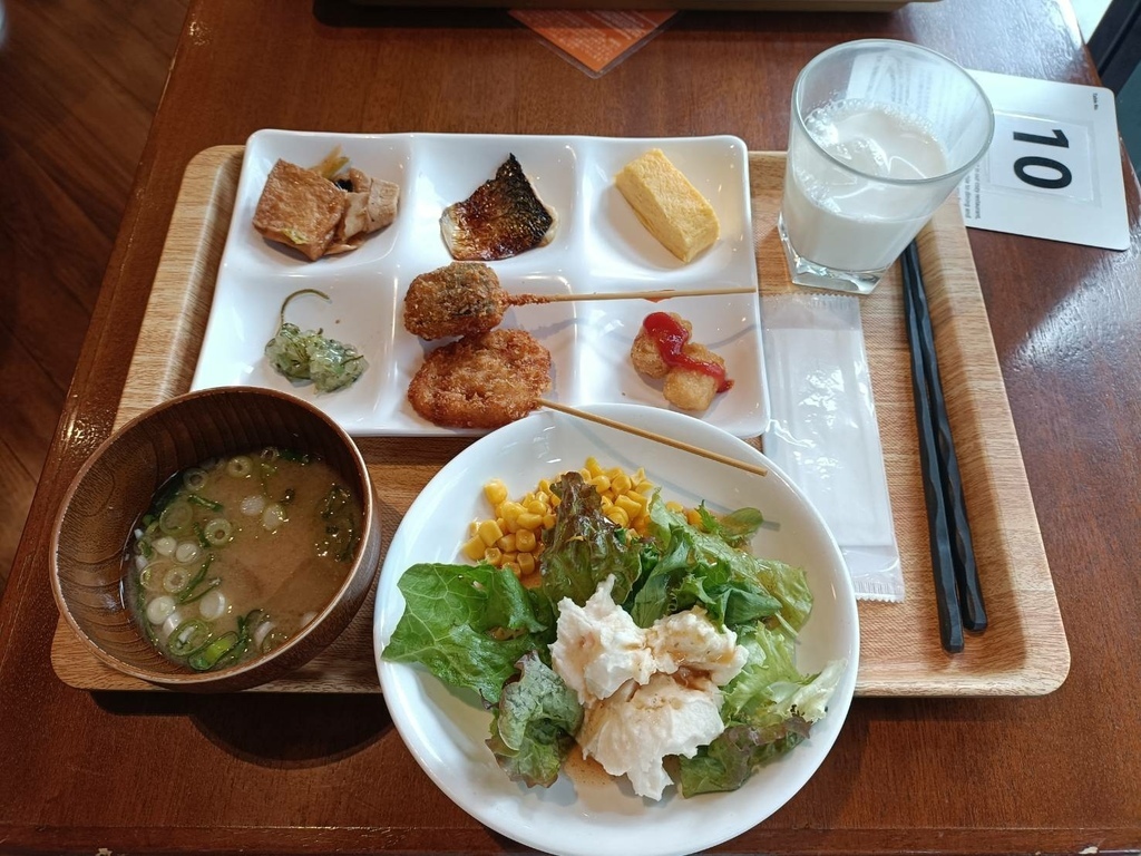 2025大阪|大阪南海輝盛庭國際公寓 早餐篇。早餐就可以吃到