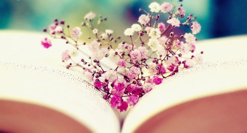 flower in the book