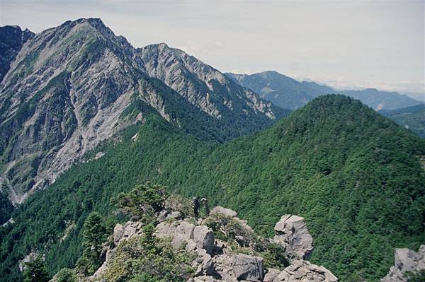 屏風山南峰&奇萊北峰