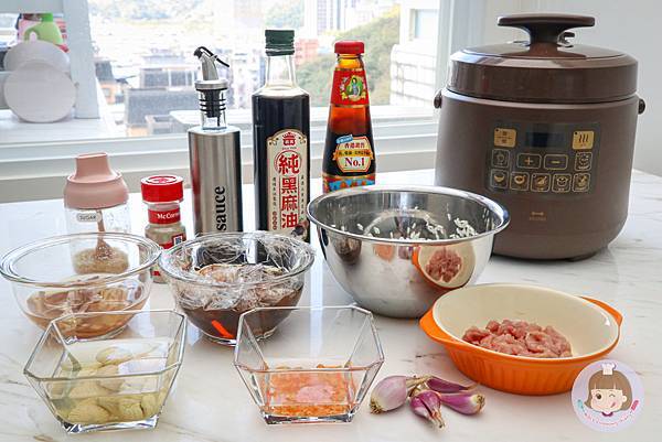 年菜料理 | 古早味油飯,簡單的美味也可以華麗變身! - 第2張圖 壓力油飯-2