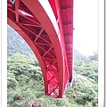 大紅色砂卡礑橋