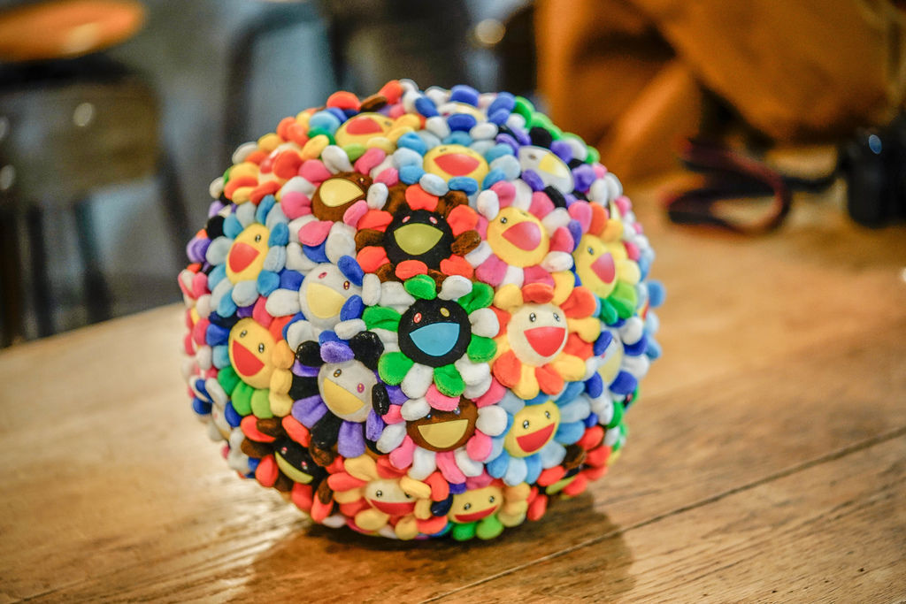 東京村上隆咖啡廳bar Zingarox魔王日本中野區來一份潮流藝術漢堡中野百老匯廣場餐廳推薦地鐵中野站內文有店家資訊 魔王的碗公