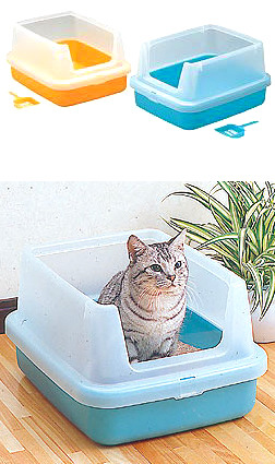第一個用的貓砂盆