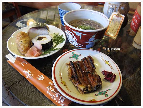 稻荷神社-鰻魚飯套餐