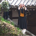 紀三井寺-住持拍照