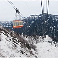 立山黑部-大觀峰纜車間