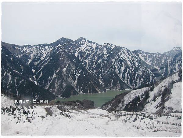 立山黑部-大觀峰纜車黑部湖