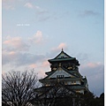 大阪城-夕照大阪城.JPG