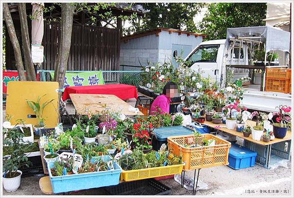 百萬遍-手作市集-盆摘.JPG