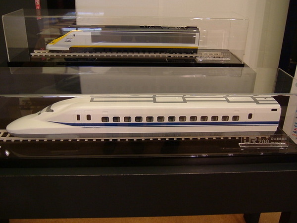 還展出法國、英國、日本、德國的快速鐵路模型