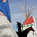 27 Donnie Sexton            Sculpture & tepees at Holt Heritage Museum.jpg