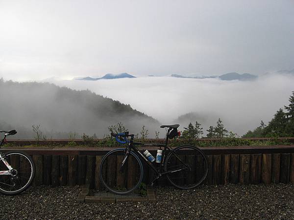 翠峰山屋的風景，很漂亮喔