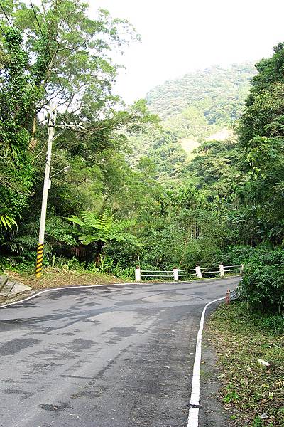 新潭路三段下坡，風景也不錯