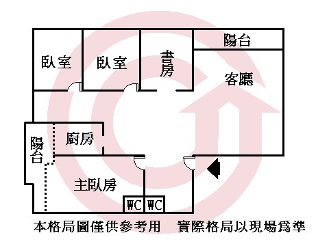 格局圖