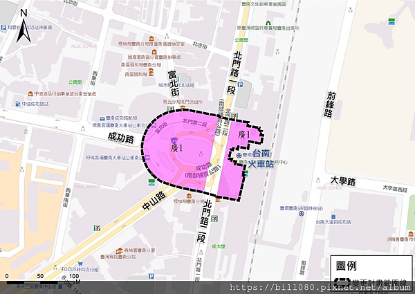 變更臺南市都市計畫-配合臺南火車站 站前廣場改善工程(節錄) 變更臺南市都市計畫-配合臺南火車站 站前廣場改善工程(節錄)