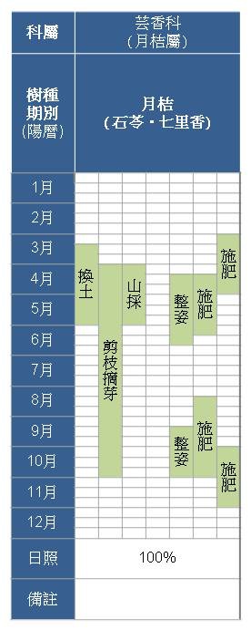 芸香科-月桔屬