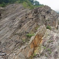 阿禮大崩壁沿路山壁一景