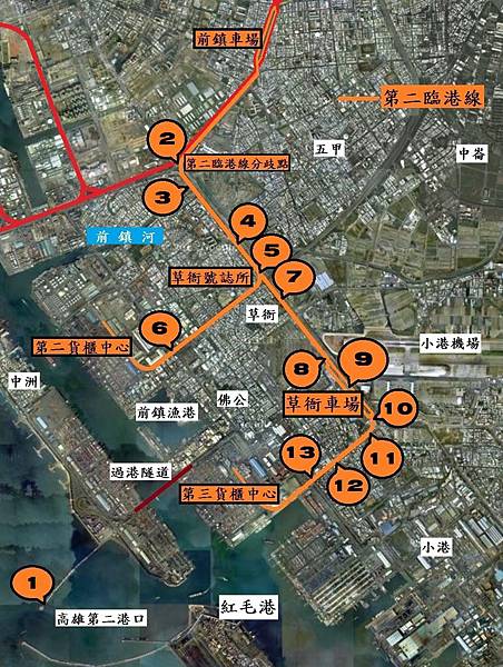 第二臨港線Map泡泡 第二臨港線Map泡泡