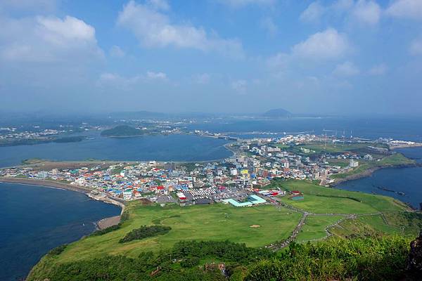 城山日出峰頂眺風景