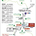 合歡山步道Map