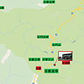 合歡群峰地理關係位置Map