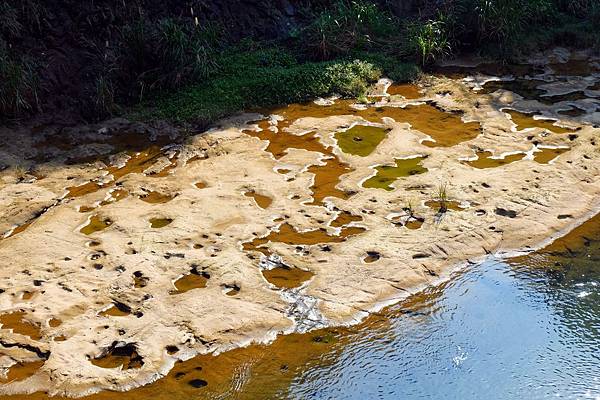 基隆河谷特殊的「壺穴」地貌