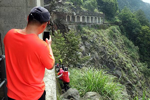 巧遇登山客