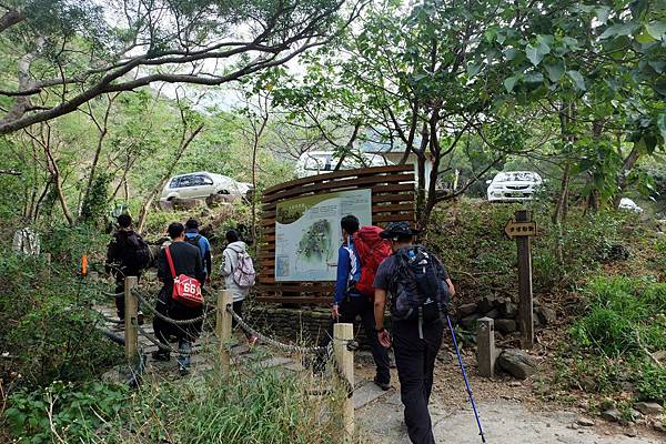 竹坑登山口