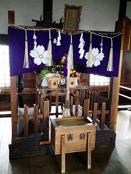 大天守閣頂層的神社