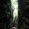 進入大崗山盤龍峽谷