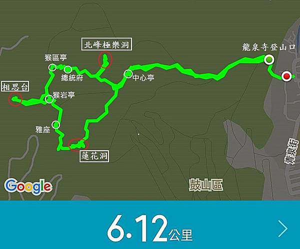 柴山探秘GPS記錄Map 柴山探秘GPS記錄Map