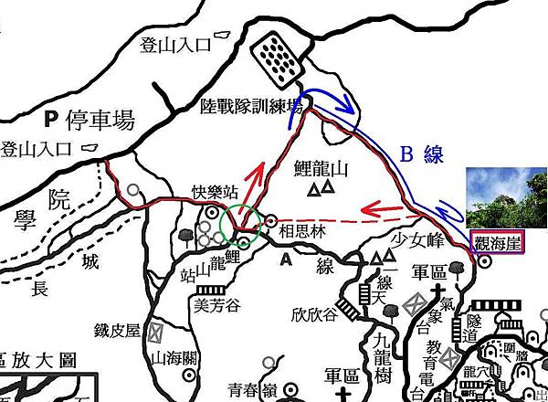 柴山神圖探秘Map 柴山神圖探秘Map