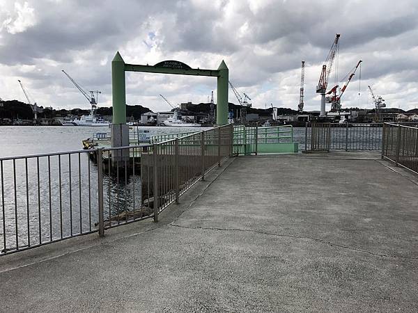 巖流島碼頭棧橋