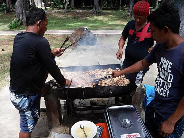 大量海鮮ＢＢＱ