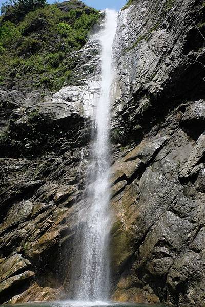 長龍瀑布水落（正面）