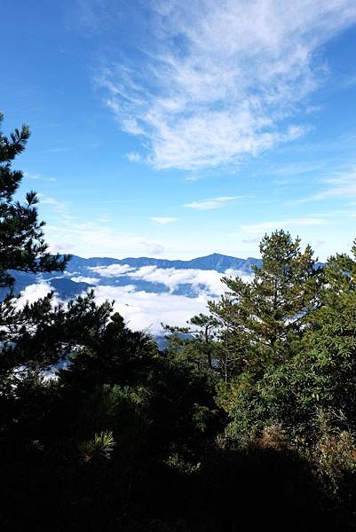 望鄉山往西南展望風景