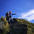 登郡大山北峰途中合影