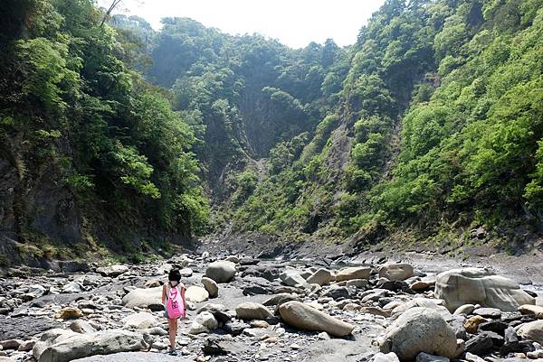 踏上對岸乾地