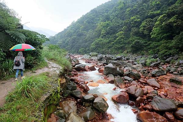 鹿角坑溪河床風景