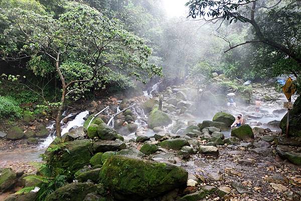 抵達八煙野溪溫泉