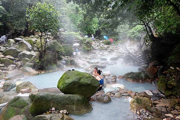 八煙野溪溫泉池