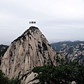 華山北峰向北看白雲峰