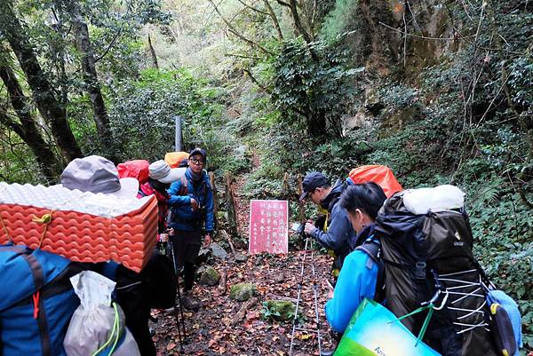 730林道11.7K北二段閂山鈴鳴登山口