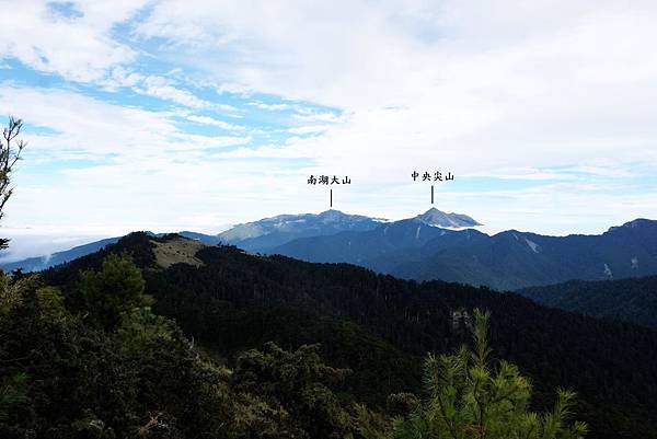 閂山往東北眺望風景